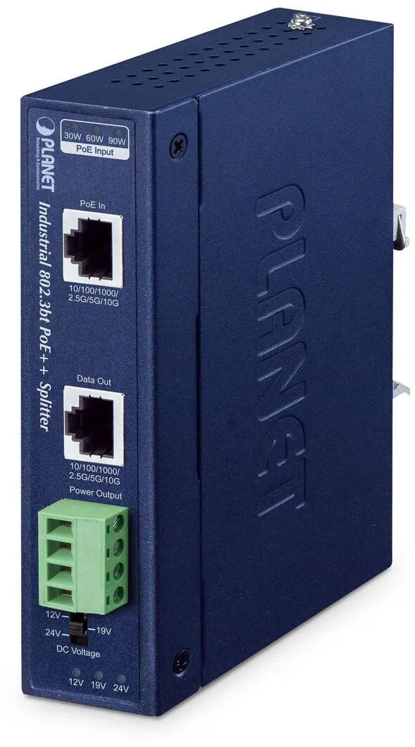 Switch Planet Splitter PoE Industrial IPOE-176S, un port