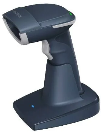 Scanner cod de bare inateck Bluetooth 2D fara fir cu baza inteligenta, capacitate ridicata de decodare si transmisie de 100 m