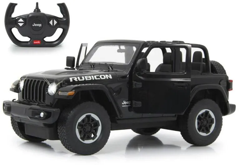 Masina Jamara Masinuta cu telecomanda Jamara Jeep Wrangler JL, 1:14, Negru