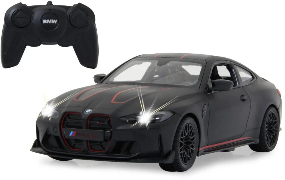 Masina Jamara Masina RC cu telecomanda BMW M4 CSL, Lungime 30 cm, Scara 1:16, 2.4Ghz, 11Km/h, LED fata, 8+