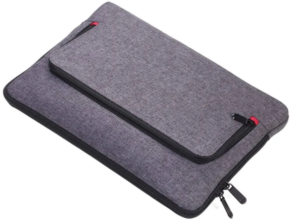 TROIKA Husa tableta Troika, Poliester, 13 inch, 25x35cm, Gri