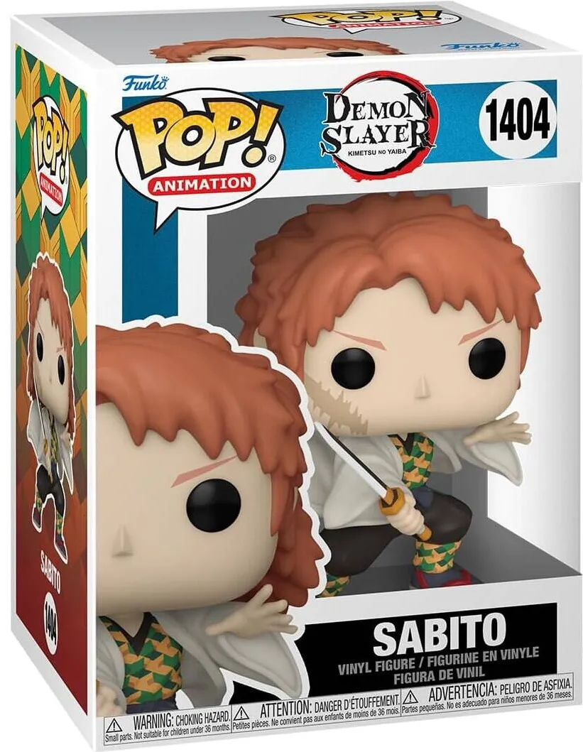 Funko Figurina - Pop! Demon Slayer: Sabito, Multicolor, 9 cm