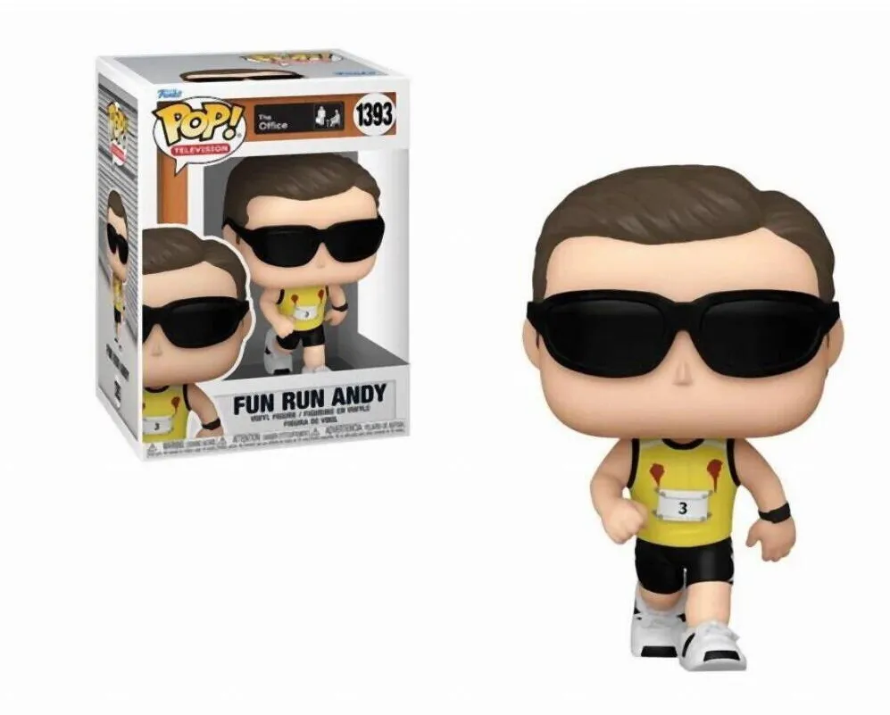 Funko The Office US POP! TV Vinyl Figure Fun Run Andy 9 cm