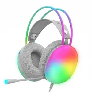 Casti Over-Head INCA Casti pentru jocuri, Inca, USB, Gri