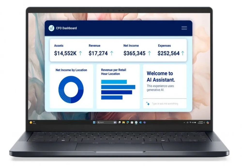 Laptop Dell Laptop Dell Pro 14 Premium, 14 inch, Intel Core Ultra, 16GB RAM, 512GB SSD