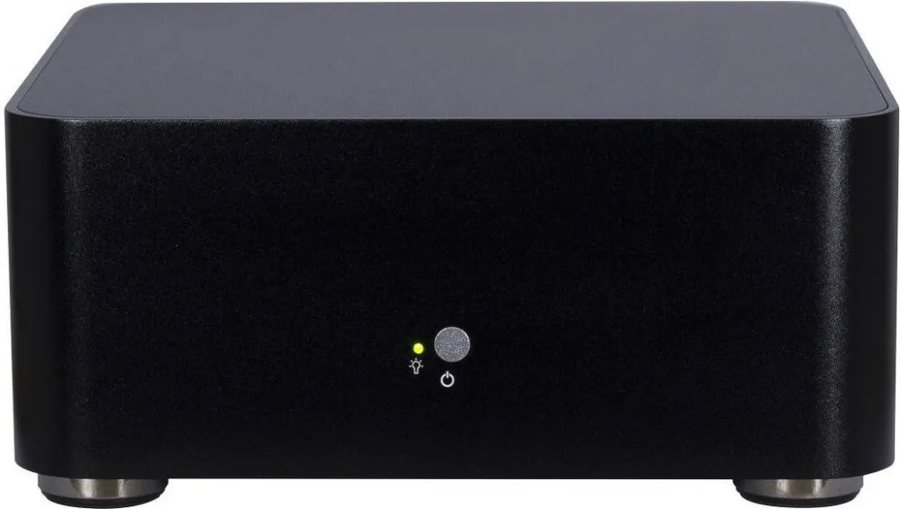 Carcasa PC Inter-Tech A80S, Mini-ITX, cu sursa de 60W, negru
