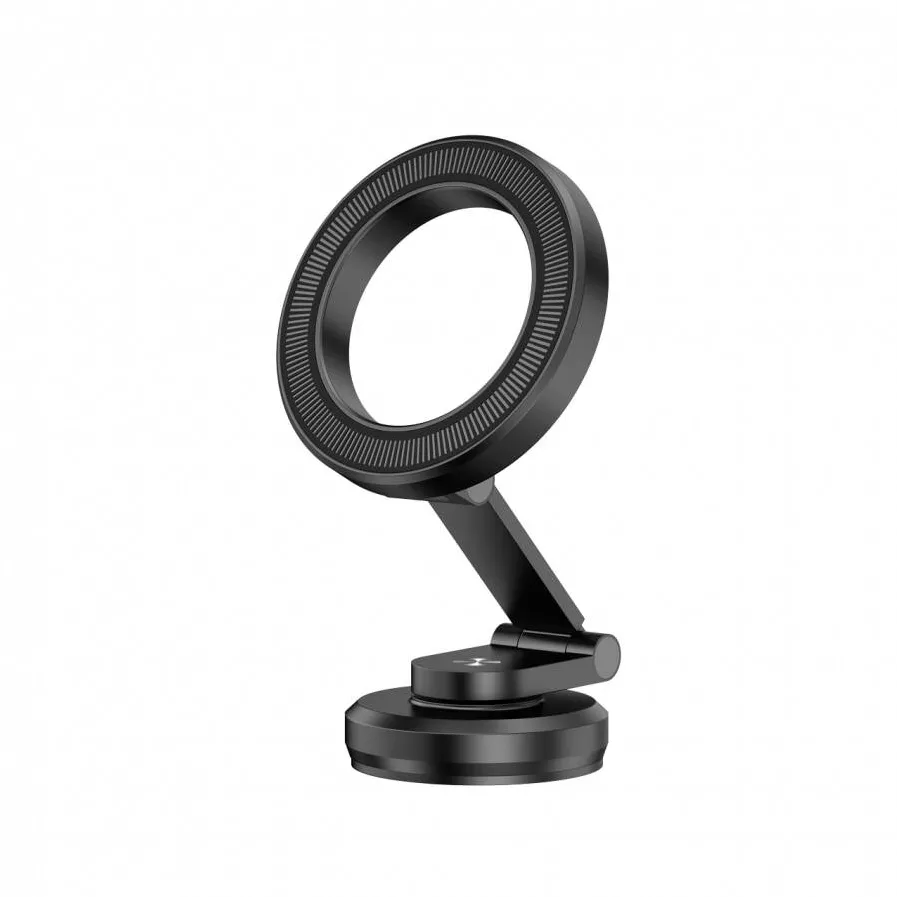 CANYON Suport magnetic pentru telefon OnGrip 10, Canyon, aluminiu, rotire 360°, negru