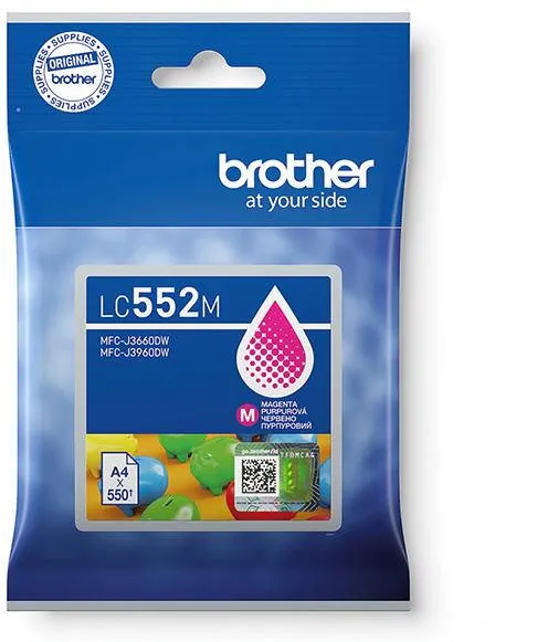 Cartus Imprimanta Brother Cartus cerneala original Brother LC552M Magenta