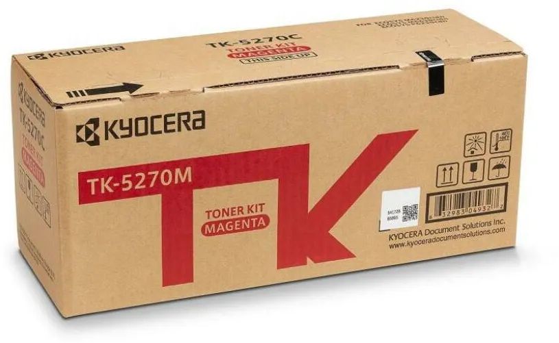 Toner imprimanta KYOCERA Cartus toner Kyocera Magenta TK-5270M pt. Ecosys P6230cdn, Ecosys M6230cidn, M6630cidn; cap. 6000pag