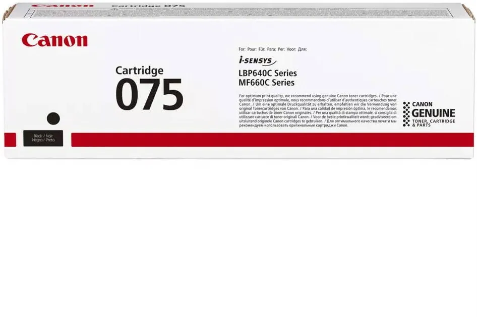 Toner imprimanta Canon Cartus toner Canon Black pt LBP646Cdw/LBP647Cdw/MF664Cdw/MF667Cdw (1.400 pages) cod CRG075BK