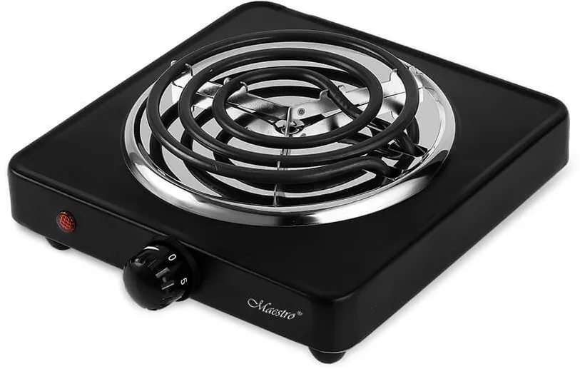 Plita Maestro Plita electrica Maestro MR-770-1 1000W 1 zone Negru