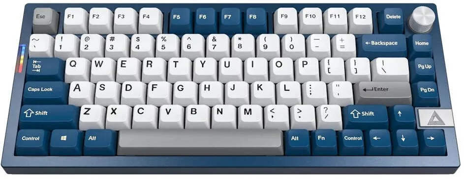 Tastatura Montech Tastatura mecanica Montech MKey PRO Freedom, Yellow Switch, Wireless, Cablu, Bluetooth, 2.4Ghz