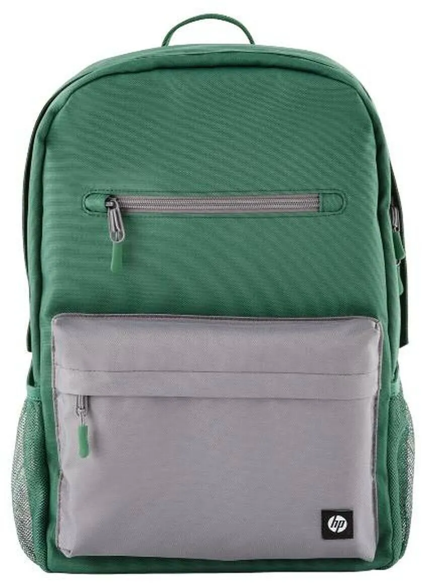 HP Geanta laptop HP 7J595AA, polyester, 3 compartimente, verde, 15.6"