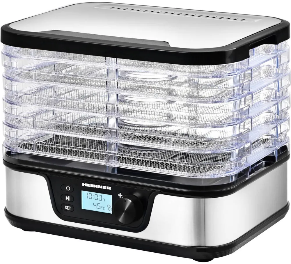 Deshidrator fructe si legume HEINNER EliteDry HFD-K380DSS 320-380 W