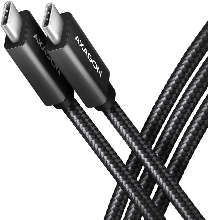 AXAGON Cablu USB-C Axagon BUCM32-CM05AB 20Gbps 2m Negru