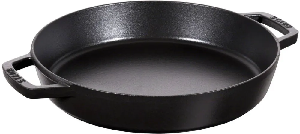 Staub Tigaie paella, fonta, 34cm, Black - Staub