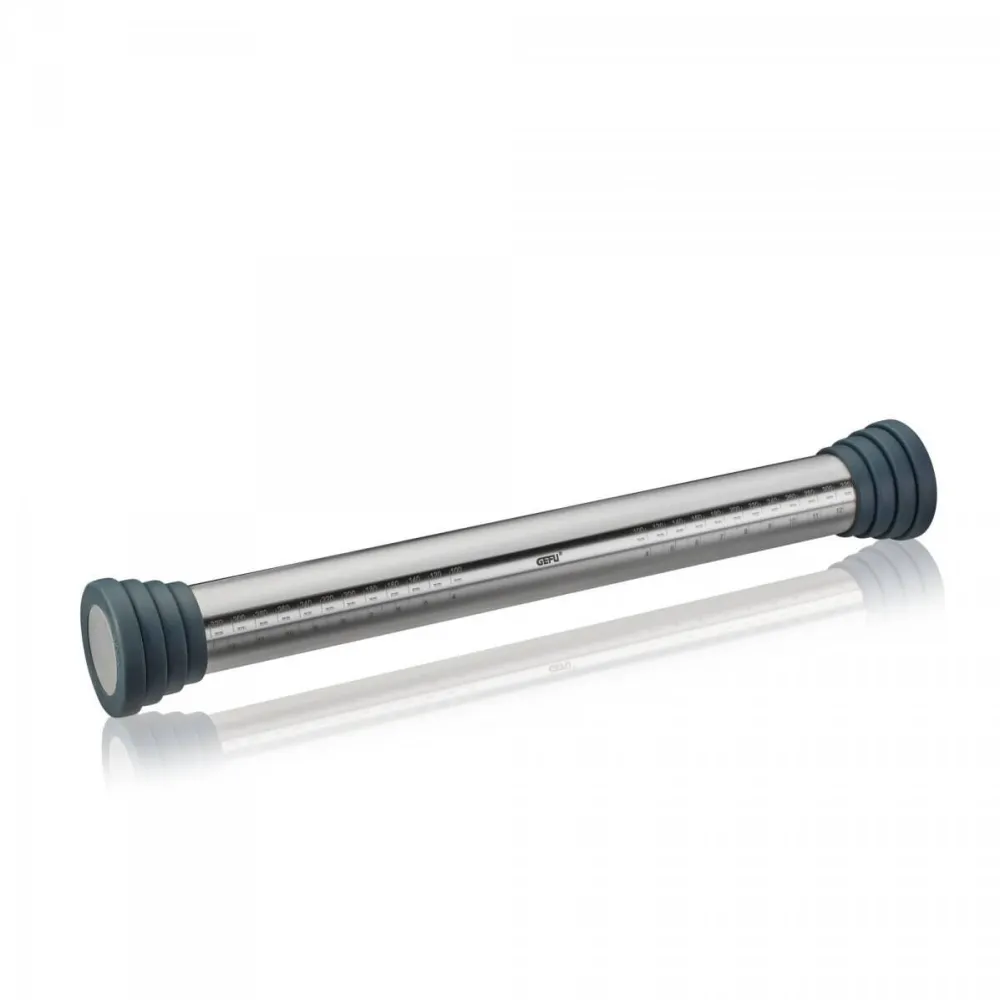 Gefu Rola de aluat REGO, Gefu, inox, 39.7x5.5x5.5cm, 5 grosimi ajustabile