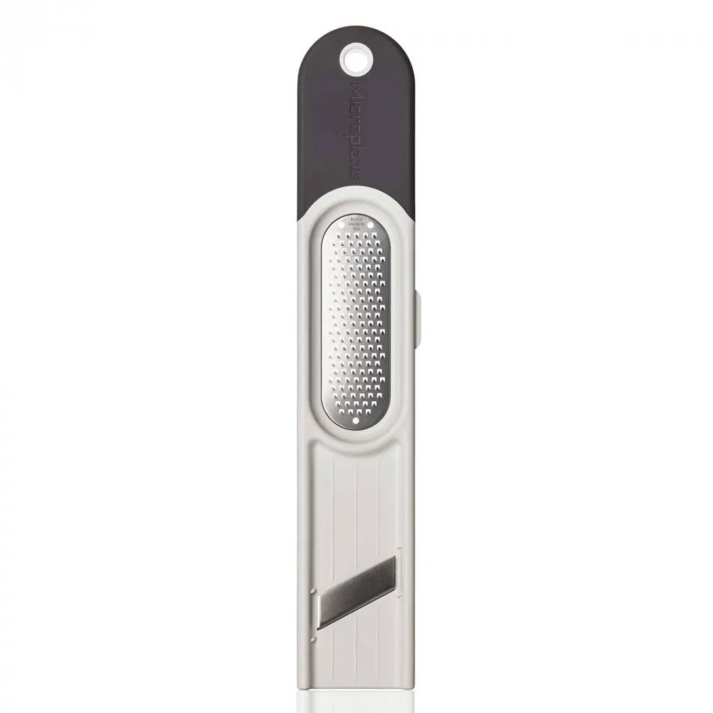 Microplane Ustensila 3-in-1 pentru ghimbir, inox, Negru - Microplane