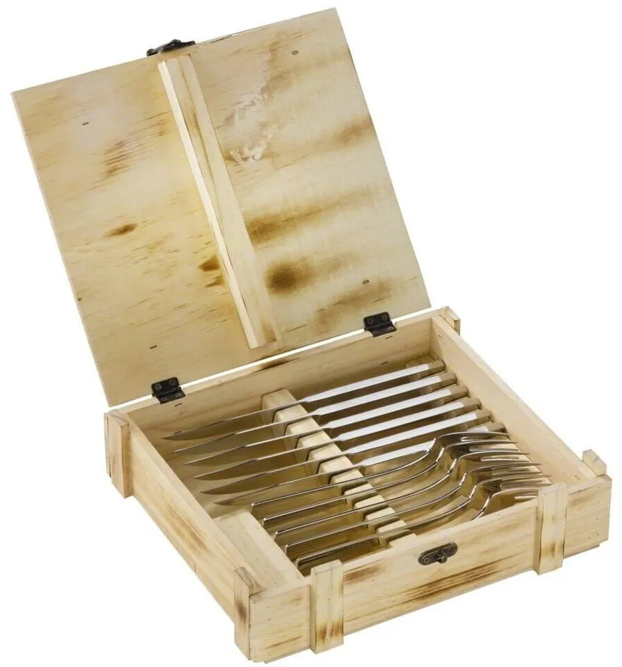 ZWILLING Set de tacamuri pentru friptura, 12 piese, in cutie de lemn