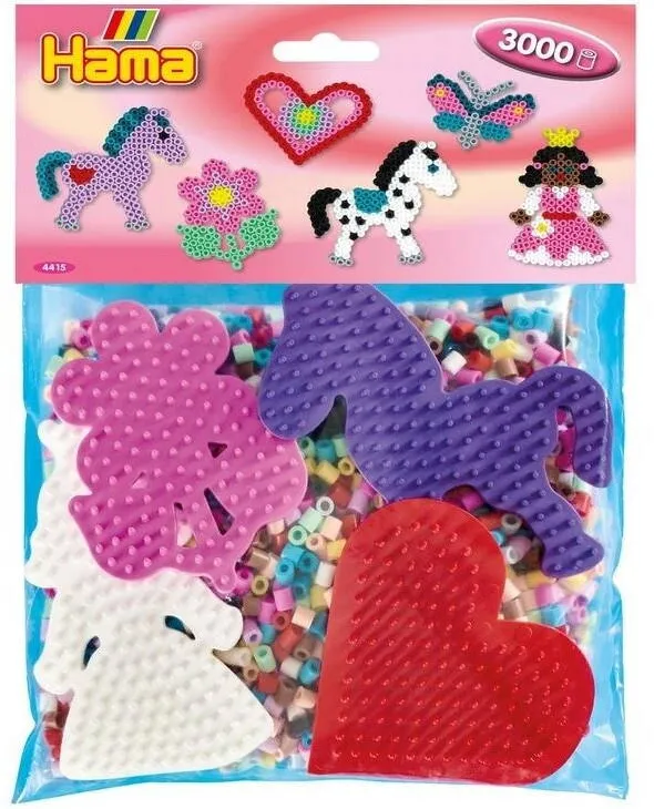 Jucarie creativa Dante Set de artizanat Hama, Multicolor