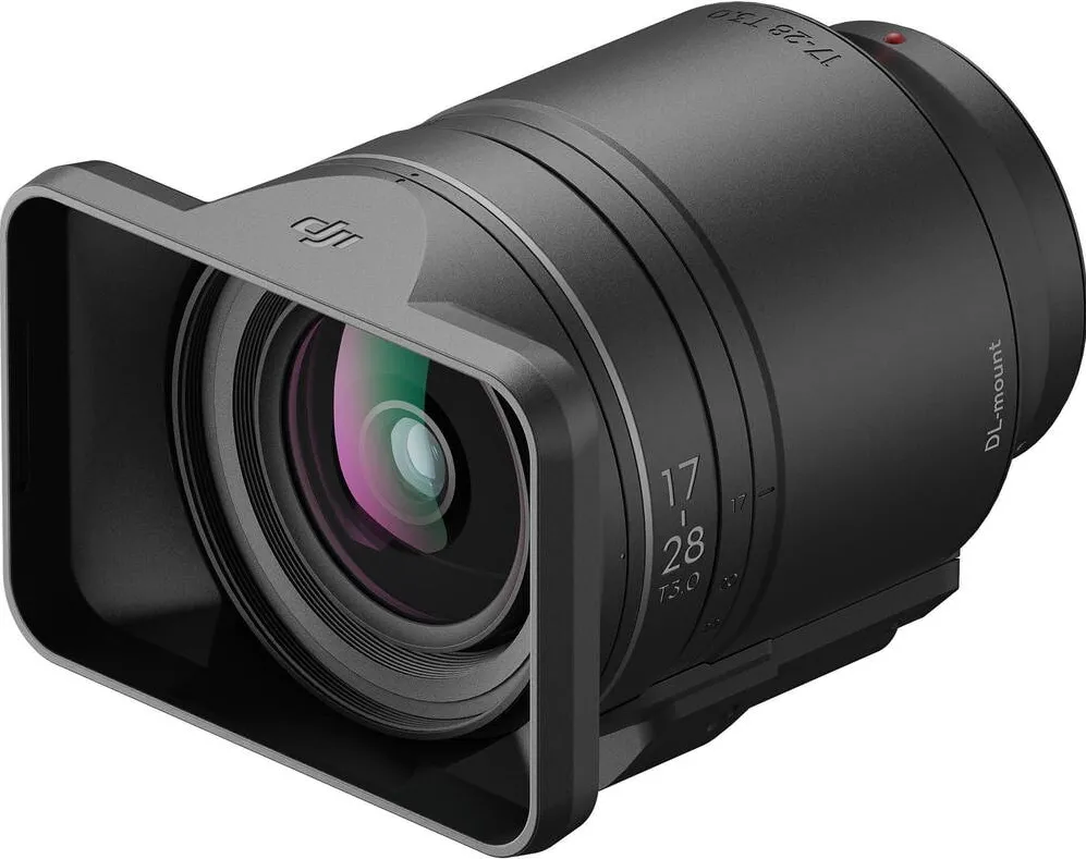 Obiectiv/Accesoriu DJI Obiectiv DJI Zenmuse DL PZ 17-28mm T3.0 ASPH LS, 13 elemente in 11 grupuri, Autofocus, 67mm frontal