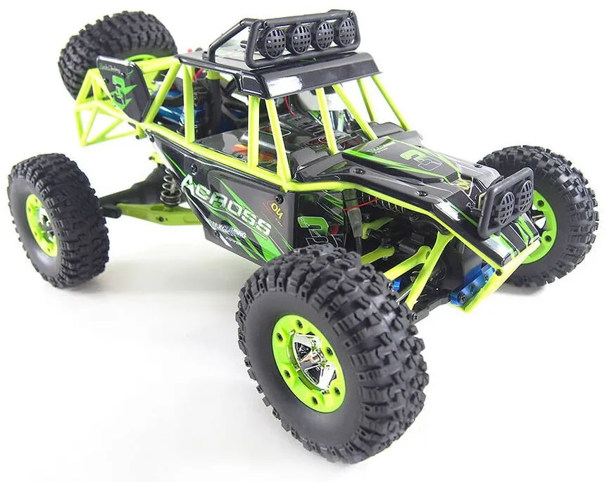 Masina AMEWI Masina RC cu telecomanda Crossracer 50 km/h, Lungime 40 cm, Scara 1:12, Lumina LED, Tractiune 4x4, 2.4 Ghz, RTR, 14+