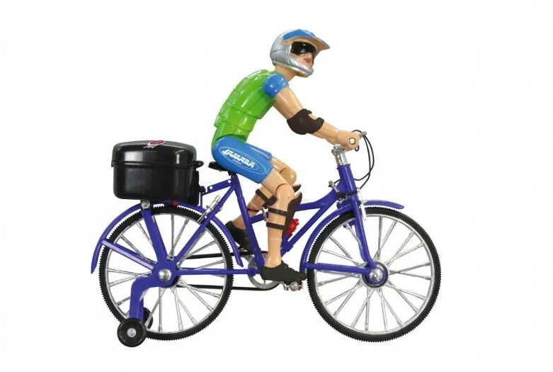 Jucarie creativa Jamara Bicicleta cu muzica Jamara, 23 x 8 x 21 cm, Multicolor