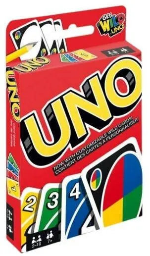 Jucarie creativa MATTEL Joc de societate, Mattel, Wild Uno (W2087)