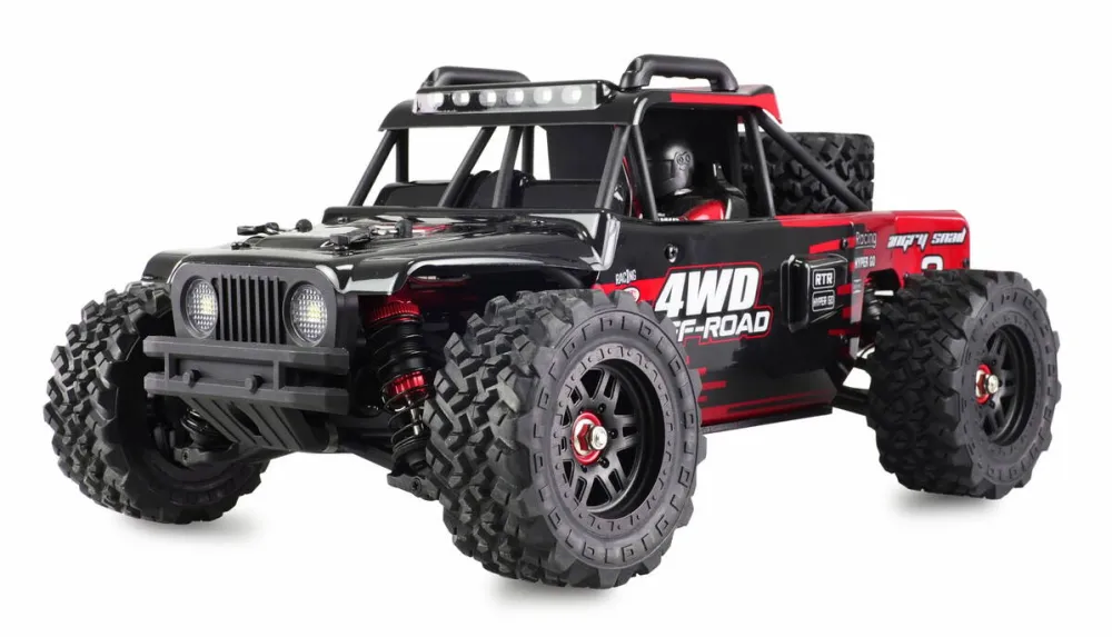 AMEWI Masinuta RC Hyper Go Desert Buggy 4WD 1:14, viteza maxima 55 km/h, LED, set complet