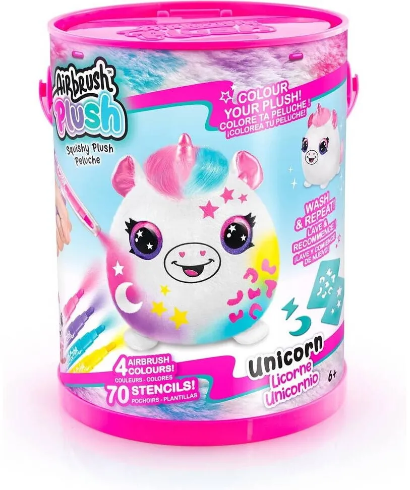 Jucarie creativa Canal Toys Set creativ, Canal Toys, Mini jucarie de colorat de plus, 15 cm