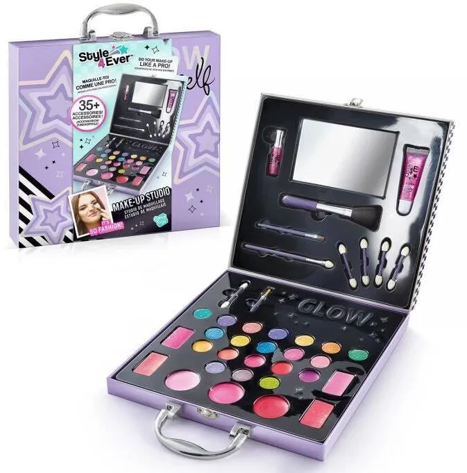 Jucarie creativa Canal Toys Set produse machiaj pentru copii, Canal Toys, multicolor