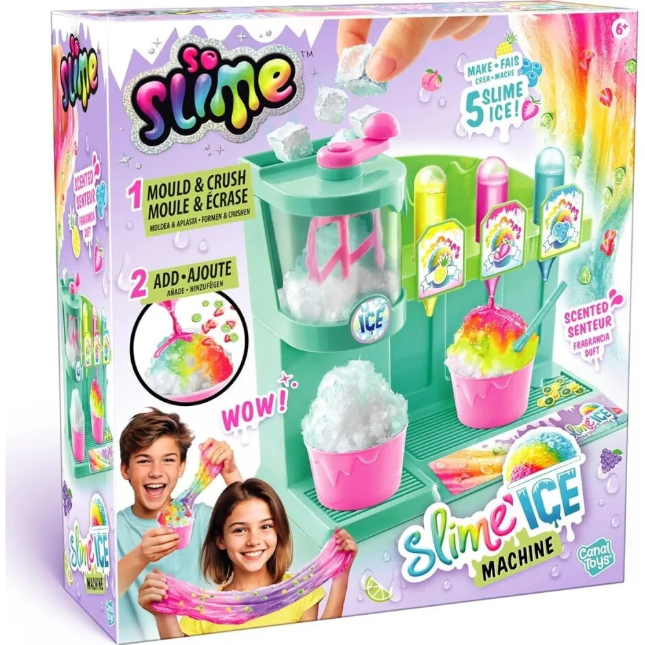Jucarie creativa Canal Toys Set creativ, Jucarii Canal, Masina de slime cu gheata