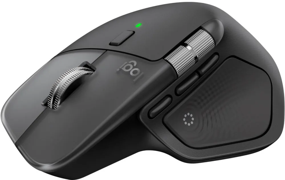 Mouse LOGITECH Mouse Wireless Logitech MX Master 4 for MAC, Silent, USB, BT, Space Black