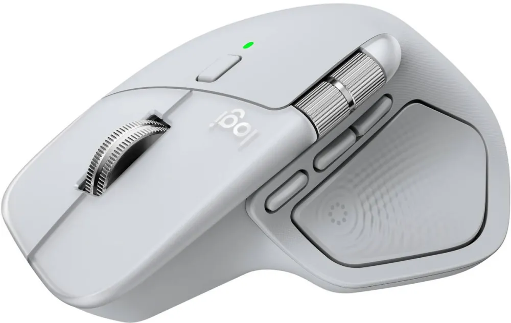 Mouse LOGITECH Mouse Wireless Logitech MX Master 4 for MAC, Silent, USB, BT, White Silver