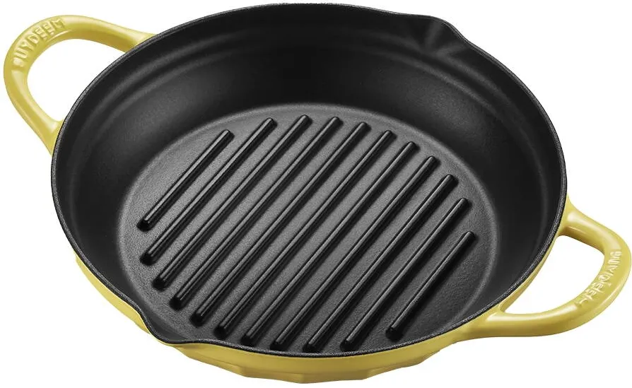 BUYDEEM Tigaie grill BUYDEEM CP553-MY, fonta, galben/negru, 26 cm