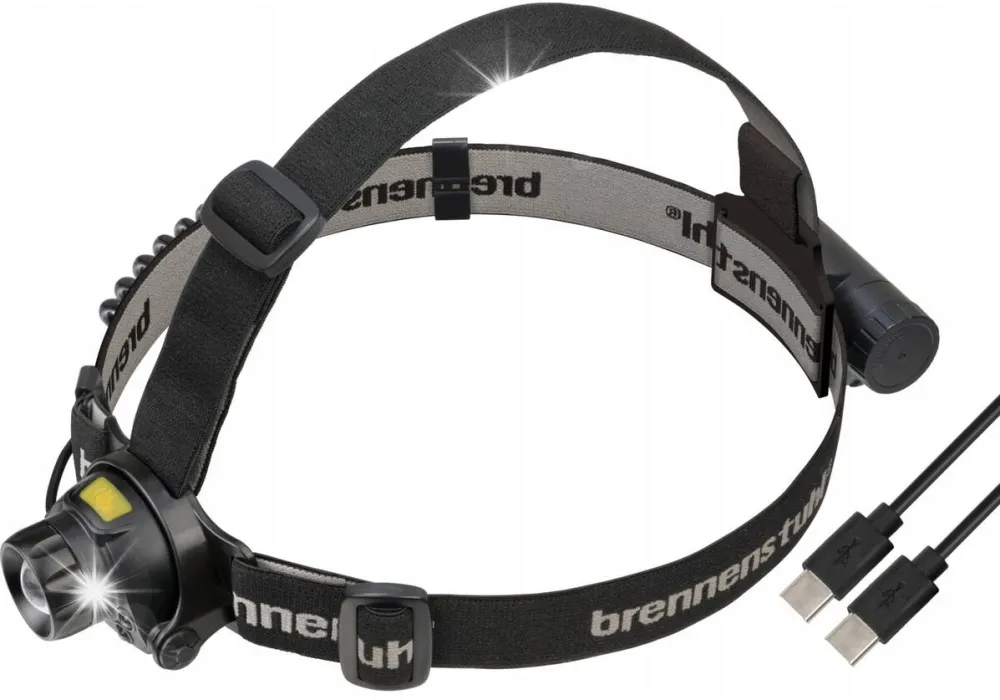 Brennenstuhl Lanterna frontala LED LuxPremium SL 401 AF, 400 lm, cu senzor de infrarosu, rosu, 11,5x8,4x6,1cm