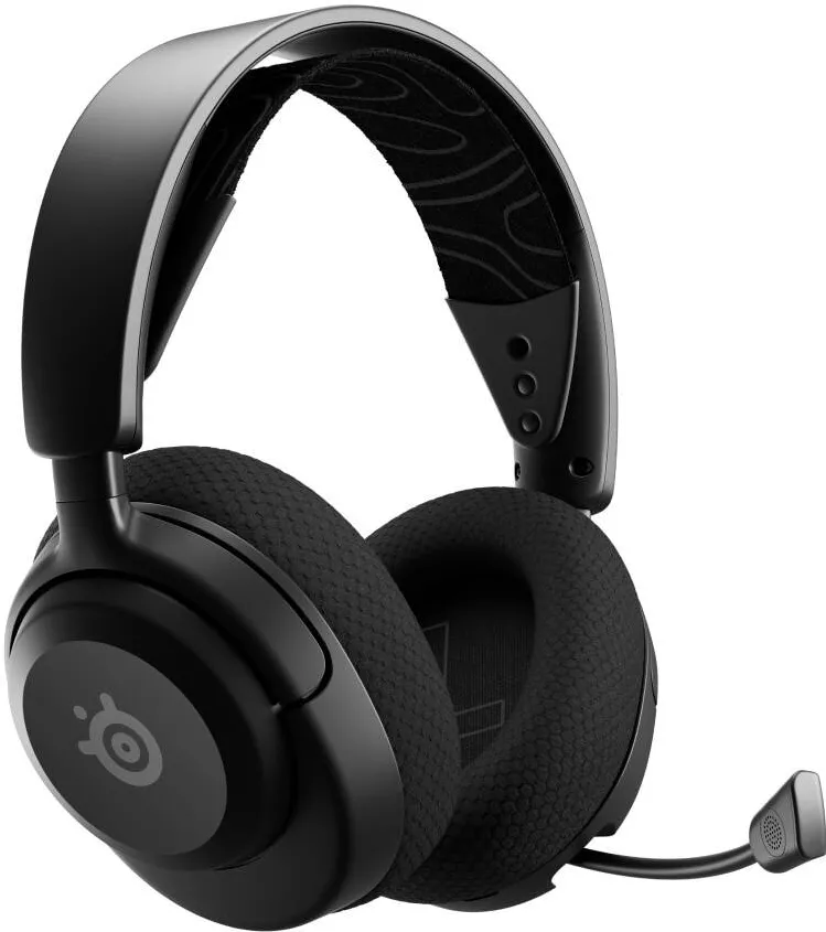 Casti Over-Head STEELSERIES Casti gaming wireless SteelSeries Arctis Nova 5 pentru PC/PS4|5, Switch, Mobile, Mac, Oculus Quest 2, USB/Wireless/Bluetooth, drivere 40 mm, microfon retractabil Arctis ClearCast Gen2, Bidirectional Noise Canceling, autonomie