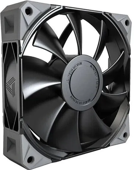 Montech Ventilator PC 120x120x28mm, Montech E28, PWM, Negru