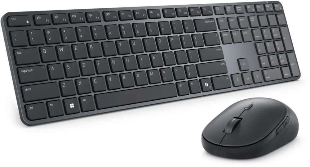 Kit Periferice Dell Dell Pro 7 Slim Keyboard and Mouse - KM726 - US International (QWERTY)