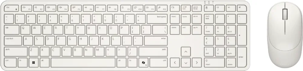 Tastatura Dell Dell Pro 5 Keyboard and Mouse - KM526 - US International (QWERTY) - Light Ash