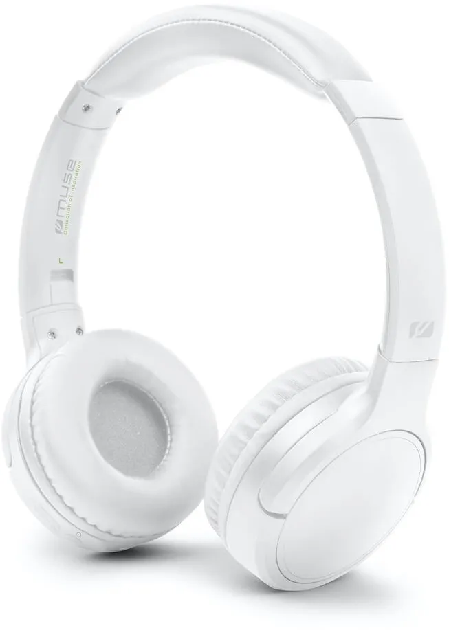 Casti Over-Head MUSE Bluetooth Stereo Headphones M-272 BTW On-ear, Wireless, White
