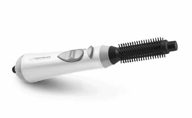 Esperanza EBL001W hair styling tool Hot air brush Warm Black, White 1.6 m 400 W