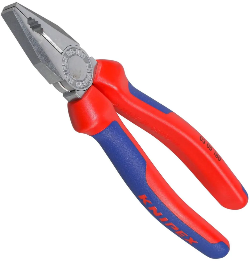 KNIPEX cleste combinat chrome 180 mm
