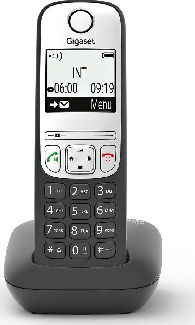 Telefon Fix SIEMENS Cordless GIGASET DECT A690 black