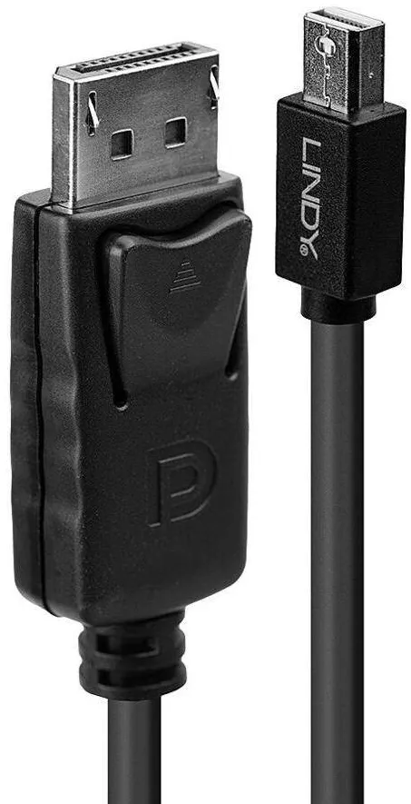Adaptor Lindy Mini-DisplayPort an Displayport Black 3m