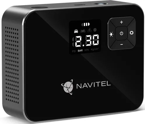 NAVITEL Compresor Auto-Moto, cu acumulator, LED light, 8.27 bar