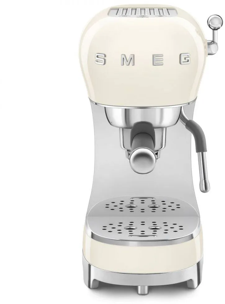 Espressor SMEG ECF02CREU retro, 15 bar, Crem
