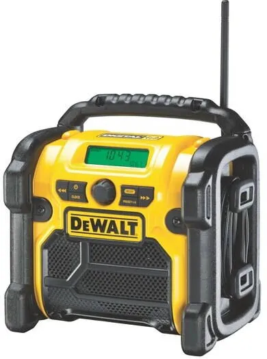 Radio DeWalt DCR020-QW Portable Digital Black, Yellow