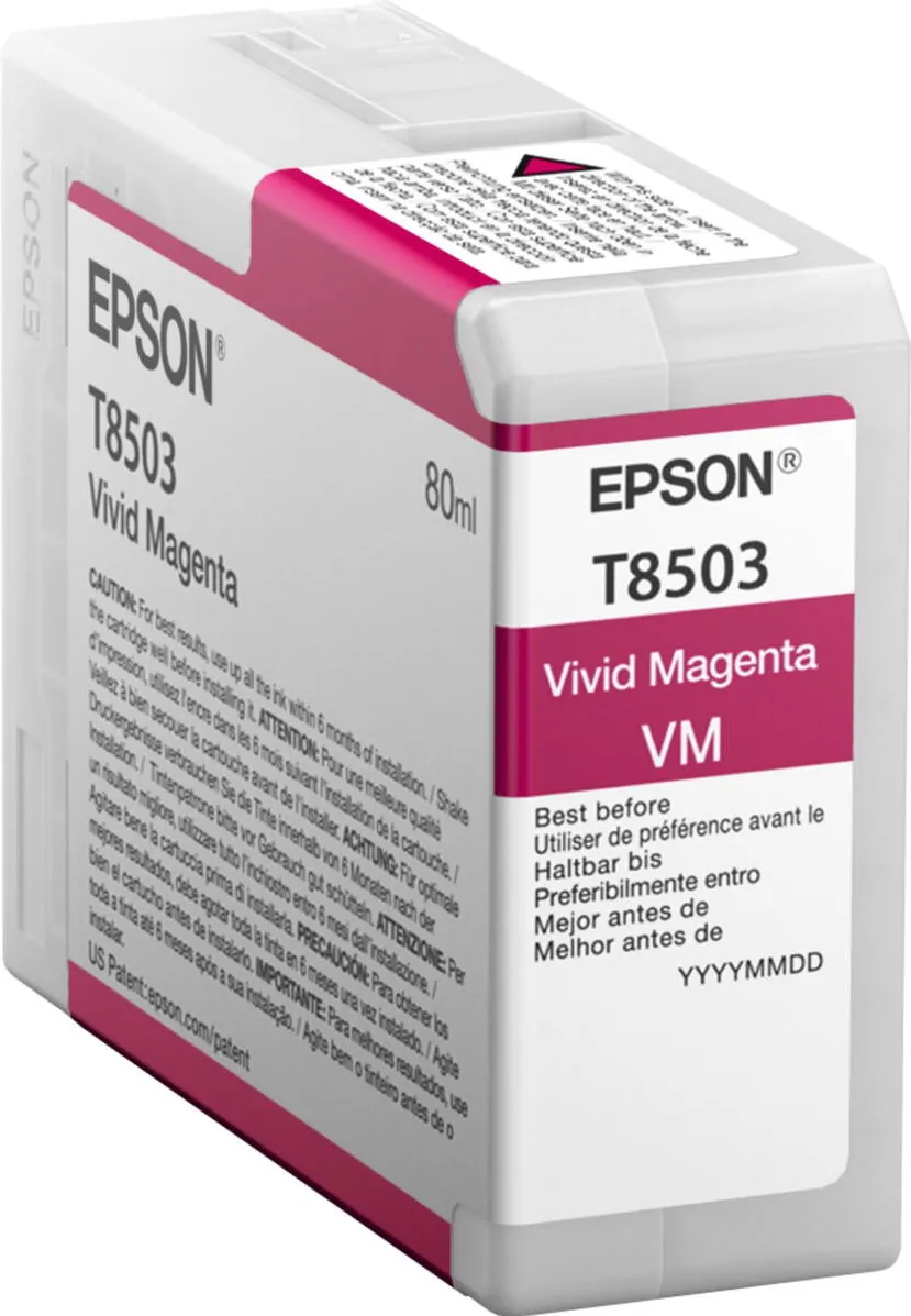 Cartus Imprimanta Epson Vivid Magenta T850 80 ml T85030N