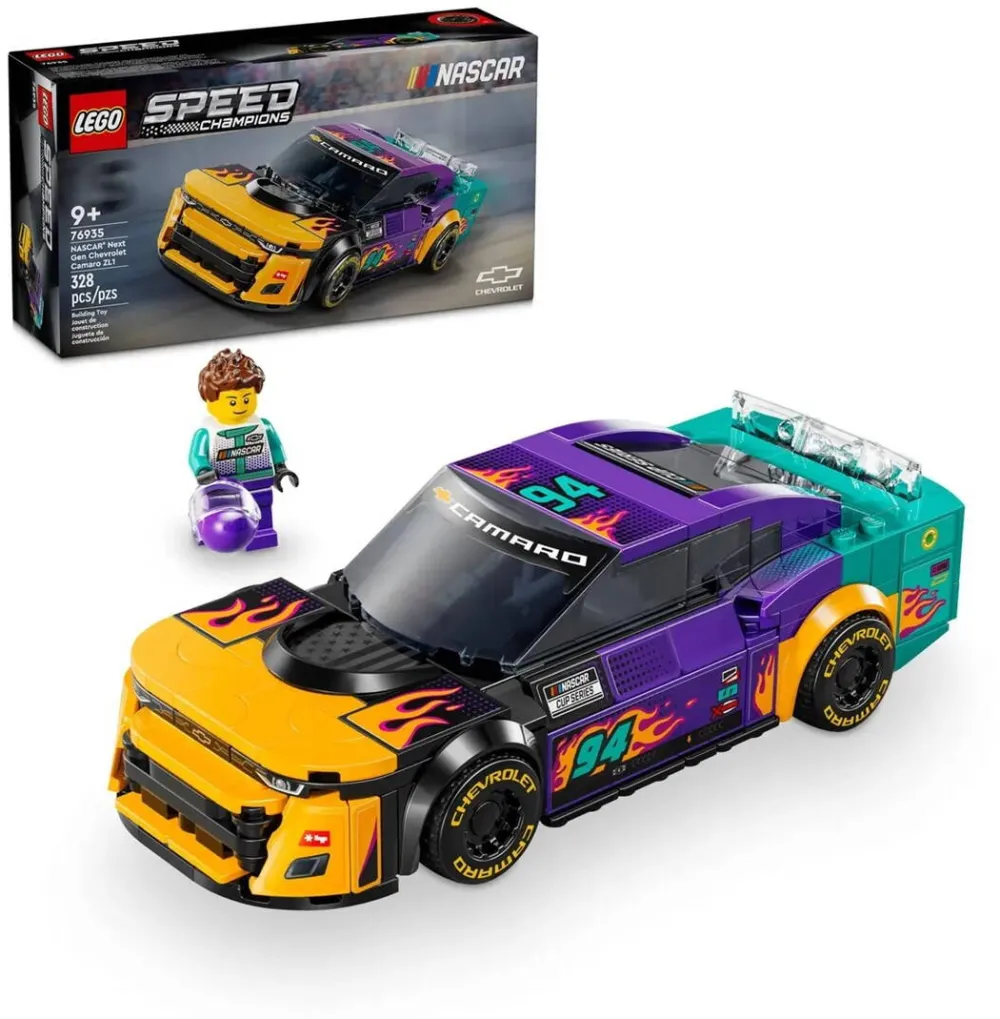 LEGO SPEED CHAMPIONS 76935 NASCAR Next Gen Chevrolet Camaro ZL1